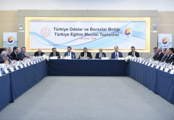 Bakan Tekin, TOBB Türkiye Eğitim Meclisi’ne Katıldı